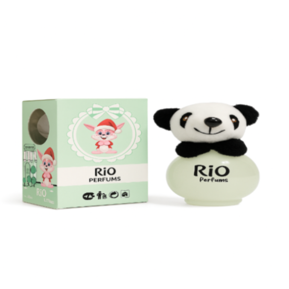 Rio Perfumes bottle and packaging on a white background